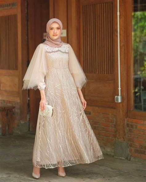 Model Baju Pesta Simpel Elegan Hijab Dan Non Hijab Blog