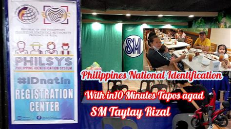 Philippines National Identification With In 10 Minutes Easy Lang Kumoha