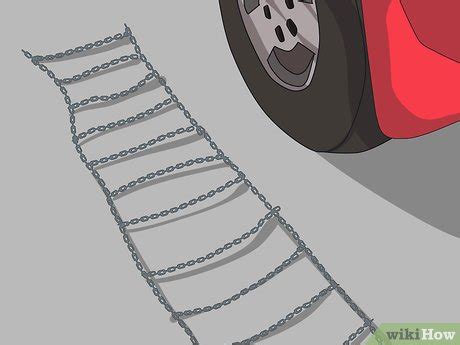 how to instal snow chains