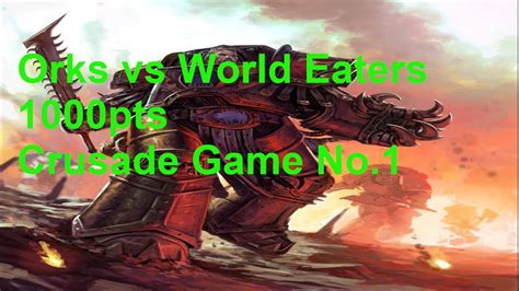 WARHAMMER 40K 10TH EDITION CRUSADE BATTLE REPORT NUMBER ONE ORKS VS