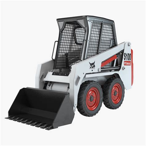 3d model bobcat skid steer loader