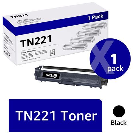 Tn Bk Tn Toner Cartridge Black Pack Compatible For Brother Tn