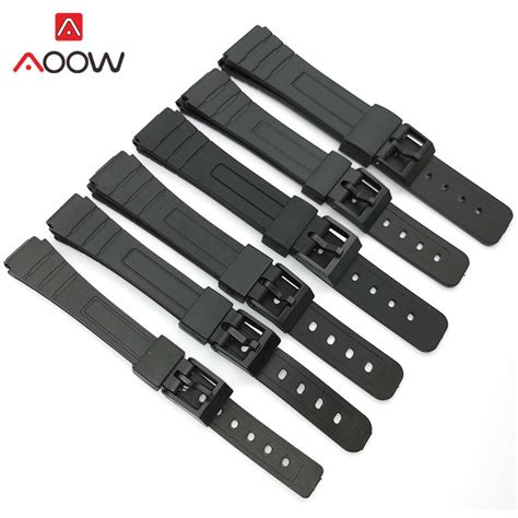 Universal Resin Strap 12mm 14mm 16mm 18mm 20mm 22mm Men Sport Waterproof Diving Replacement