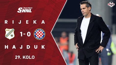 Sažetak HNK Rijeka 1 0 HNK Hajduk 29 kolo SuperSport HNL YouTube