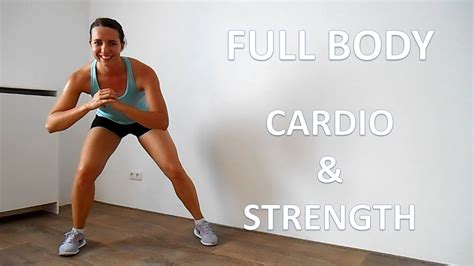 20 Minute Full Body Cardio And Strength Workout No Equipment At Home