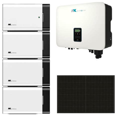 A Tronix 4kwp Pv Komplettanlage Mit Glas Glas Modulen Und 69kwh Speicher Solar Sets