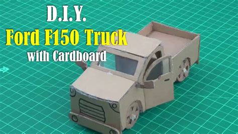 Diy Ford F150 Truck With Cardboard Youtube