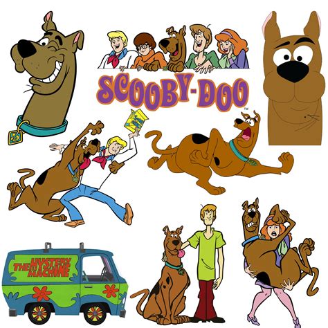 Scooby Doo Design Scooby Doo Png Bundle Scooby Doo Clipart Etsy Canada