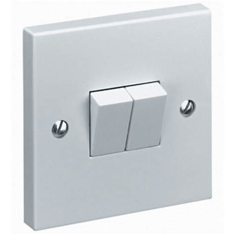 Buy Twin Light Switch 1 Or 2 Way 5amp At £174 Empire Spares