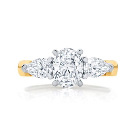 Three Stone Engagement Rings Larsen Jewellery