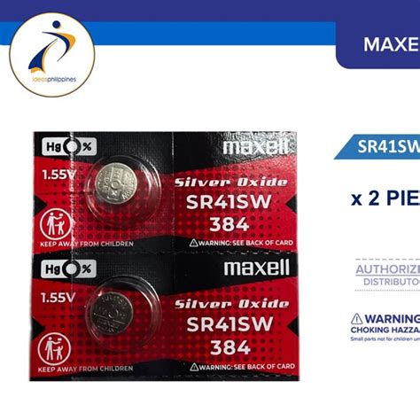 Maxell Sr Sw Silver Oxide Battery Pack Of Lazada Ph