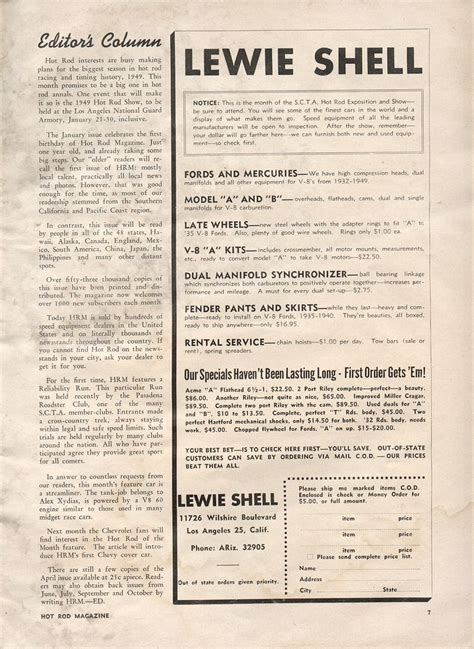 Features 1940 S Period Correct Hot Rods Page 46 The H A M B