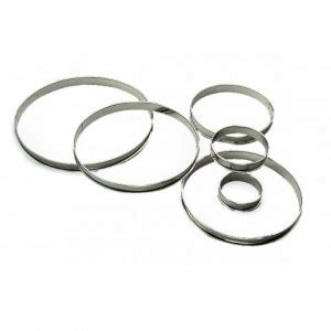 Cercle Tarte Inox Cm H Cm Bords Roul S Gobel Cuisineaddict