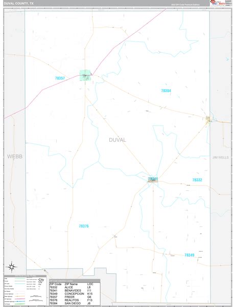 Duval County Tx Maps