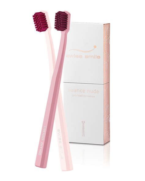 Swiss Smile Nuance Nude Two Toothbrushes Zahnbürste Zahnfleisch Zähne