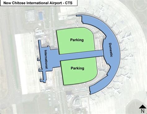 Sapporo New Chitose CTS Airport Terminal Map