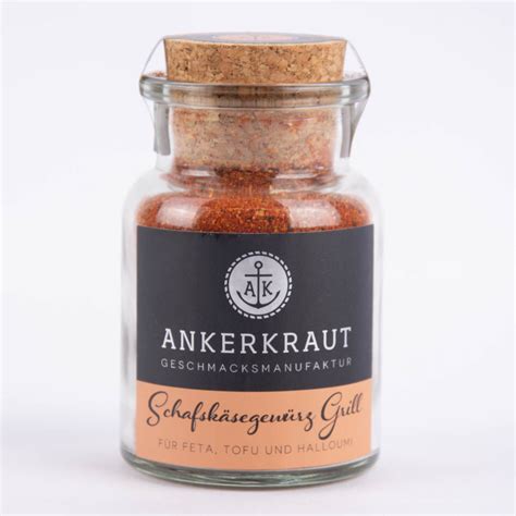 Ankerkraut Gewürzzubereitung zum Grillen Schafskäse Feta Gewürz 95g