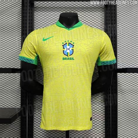 Nova Camisa Principal Da Sele O Brasileira Vazada Confira