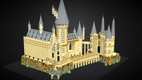 Hogwarts Buy Royalty Free 3D Model By 3d Xyz Webuild B723054