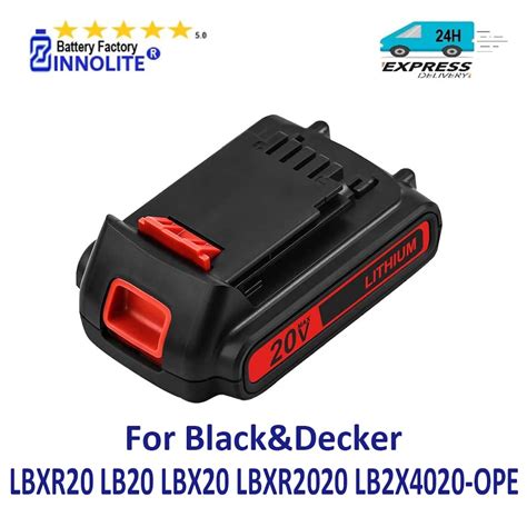 V Mah Lbxr Lithium Battery For Black Decker Lb Lbx Lb X