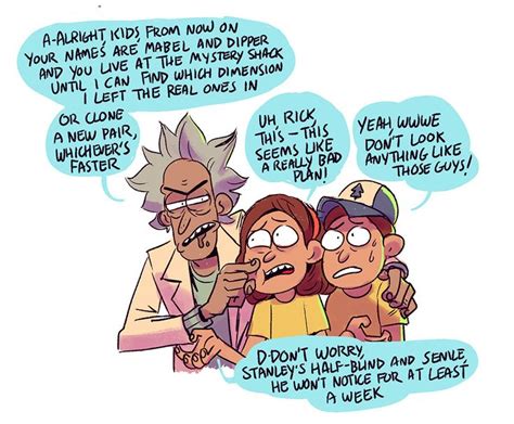 My Take On The Mabel And Dipper Morty Situation Rick And Morty Morty