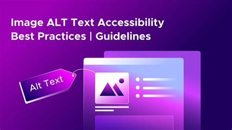 Image Alt Text Accessibility Best Practices And Examples