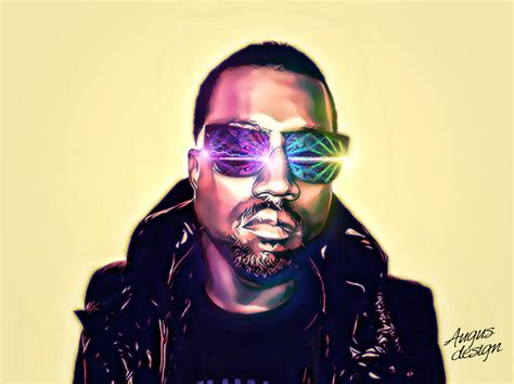 Kanye West Illustration By Djaugus On Deviantart