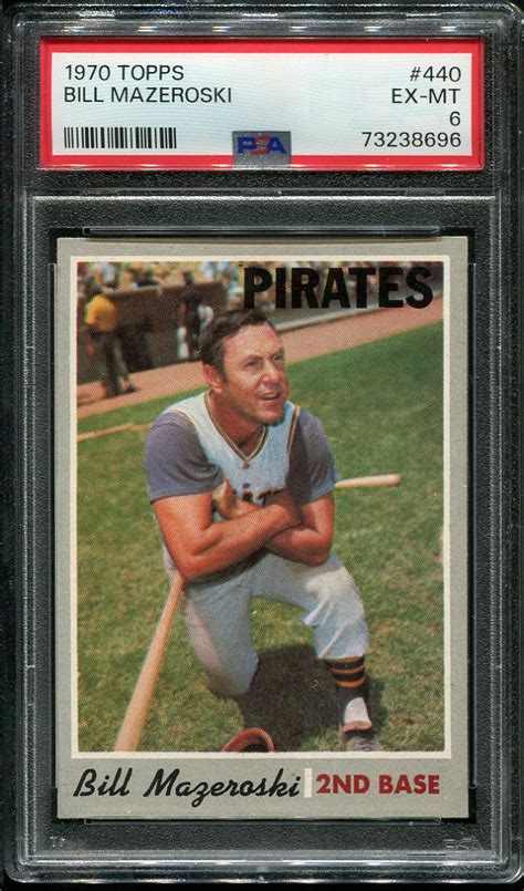 Topps Bill Mazeroski Psa Hof All Star Cards Inc