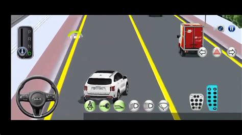 3d Driving Class Simulation Funny Police Officer Refuel His Super Car Gas Crazy Driving