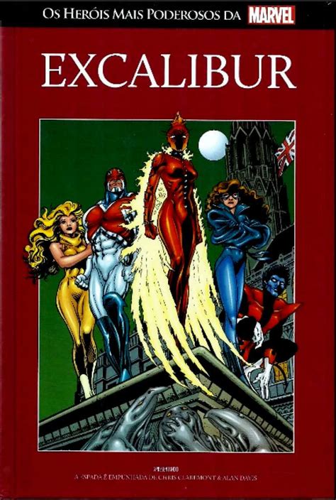 Os Heróis Mais Poderosos da Marvel Salvat Vermelha Excalibur 85