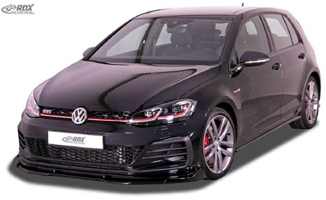 Spoiler Avant Vario X Sur Mesure Pour Volkswagen Golf Vii Gti Tcr Facelift 2017 2019 Pu Rd Vvw77