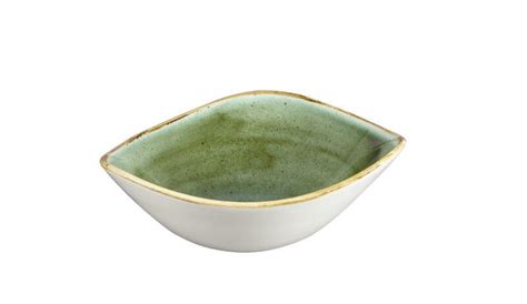 Stonecast Samphire Green Lotus Bowl Box Chefs Tableware