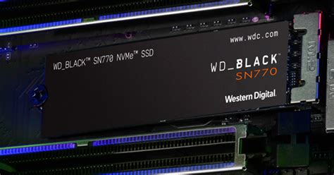 News: Western Digital WD_BLACK SN770 1 TB - Hardware-Mag