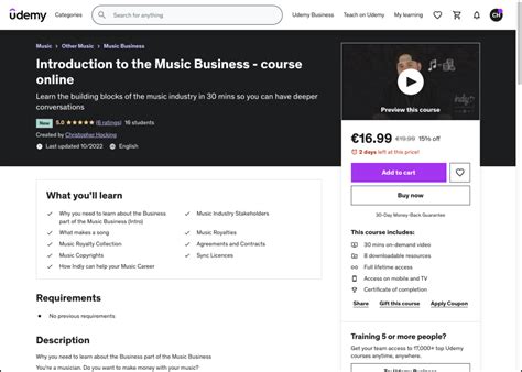 Learn about the Music Business Online Course | Weekly Malaysia