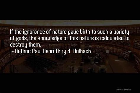 Top 14 Paul Holbach Quotes & Sayings