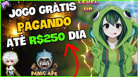 🐒 Jogo Nft GrÁtis Pagando R200 Por Dia Panic Ape Juego Nft Baixo