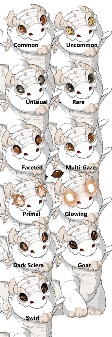 Eye Types Visual Guide Guides Flight Rising