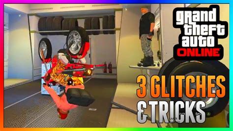 Gta Online New Glitches Tricks Drive Inside Moc Secret