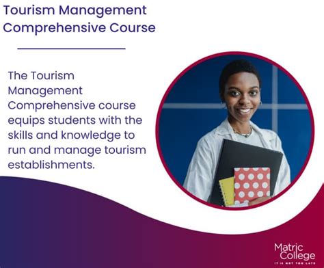 Tourism Management Comprehensive Course | PPT 