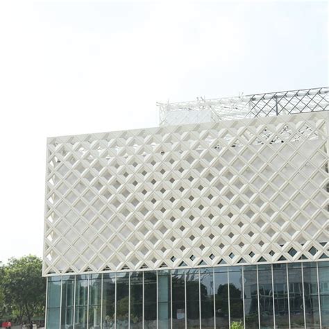 Bangunan Fasad Dekorasi Aluminium Wall Panel Cladding Produsen Dan