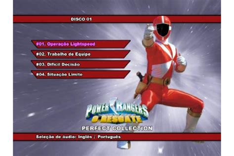 Power Rangers O Resgate Perfect Collection