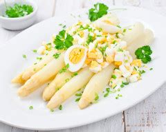 Recette Asperges Et Sauce Blanche La Ciboulette Facile Rapide