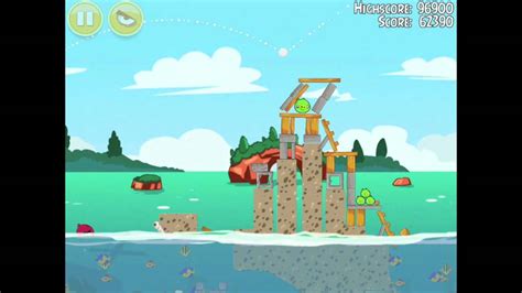 Angry Birds Seasons Piglantis Walkthrough Star Youtube