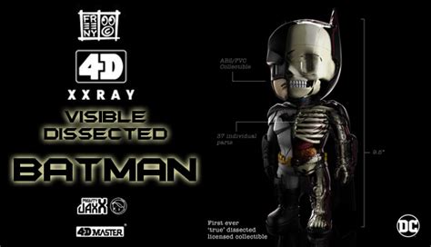 INTERACTIVE 4D XXRAY BATMAN IN X RAY VISION By Jason Freeny X Mighty