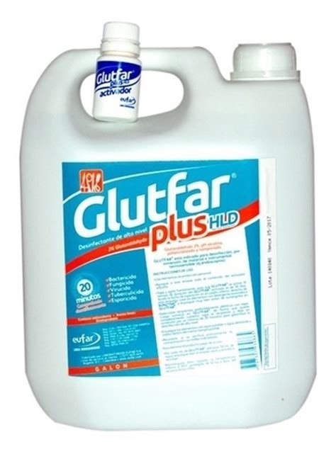 Glutaraldehido Al Potencializado Glutfar Plus Mercadolibre