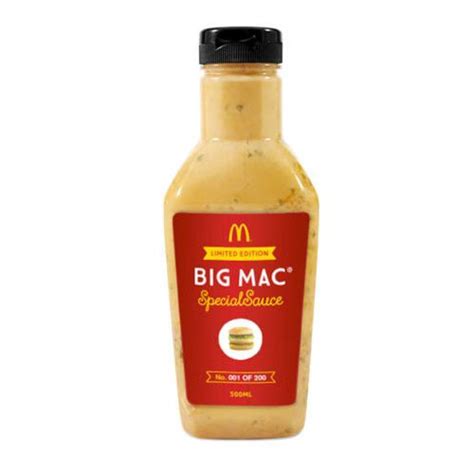 McDonalds Special Sauce Now For Sale In Commemorative Bottles