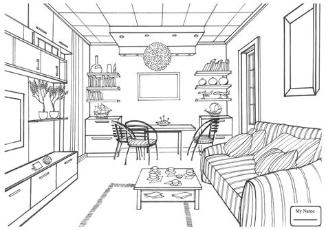 Kitchen Design Drawing at GetDrawings | Free download