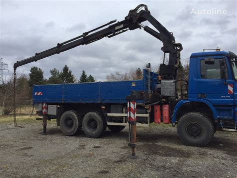 Mercedes Benz Actros 3340 6x6 Flatbed Truck For Sale Poland Częstochowa Nv38720