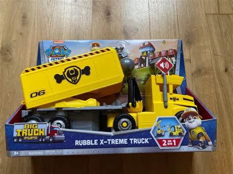 Paw Patrol Big Truck Pups Rubble In Transforming X Treme Truck