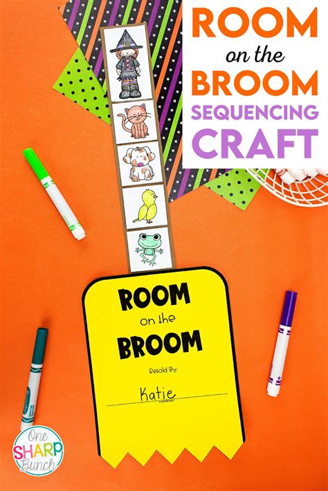 Room on the Broom Craft for Sequencing - One Sharp Bunch